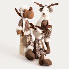 Homla, Latest, skrzat, siedzący renifer brązowy, 69 cm