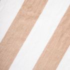 Homla, Lawena, ręcznik, w biało-beżowe pasy, 100-150 cm