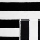 Homla, Lawena, ręcznik, w czarno białe pasy, 70-130 cm, 733321