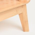 Homla, Lemn, szafka nocna, bambusowa, 40-40-45 cm