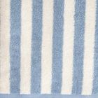 Homla, Listra, ręcznik, w niebieskie paski, 70-130 cm