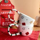 Homla, Lolla, kubek, z dużym uchem czerwony, 0,3l