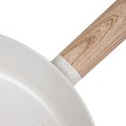 Homla, Loreburn, patelnia z powłoką ceramiczną, śmietankowa, 28 cm, 887555