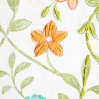 Homla, Mada, poszewka, bawełniana z lamówką zdobiona haftem, 45-45 cm