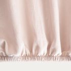 Homla, Maisy, prześcieradło, z pranej mikrofibry, beżowe, 180-200 cm