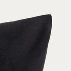 Homla, Maisy, zestaw dwóch poszewek, z mikrofibry czarnych, 50-60 cm, 2 szt.