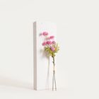 Homla, Marita, bukiet kwiatów, stokrotki pełne różowe, 52 cm