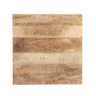 Homla, Maya, zestaw stolików kawowych, lite drewno mango + metal, 110-60-45 cm, 50-50-40 cm