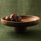 Homla, Mooka, patera, akacjowa zaokrąglana na nóżce, 30,5-11 cm