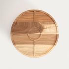 Homla, Mooka, stolik, akacjowy okrągły, 37-20 cm