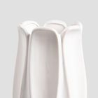 Homla, Novo, wazon, biały w geometryczny wzór, 11,2-24,50 cm, 727771