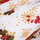 Homla, Nutcracker B2, pościel, biała w nadruk, 200-220 cm