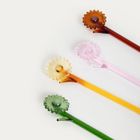 Homla, Obera, zestaw łyżeczek, z kwiatkami, 4 szt.