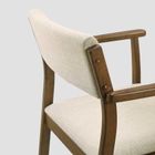 Homla, Pahkel, zestaw 2 krzeseł, z drewna kauczukowego, 56,5-62,5-84,5 cm