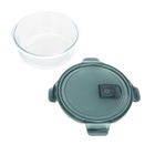 Homla, Remmie, pojemnik, okrągły szklany, 0,95l