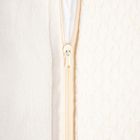 Homla, Riley, poszewka, bawełniana ecru z dekoracyjnym przeszyciem geometrycznym, 45-45 cm