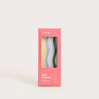 Homla, Rithi Summer, zestaw słomek z czyścikiem, wielokolorowe, 20 cm, 5 elementów