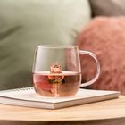 Homla, Rosado, szklanka, z różą, 0,4l