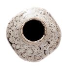 Homla, Rufus, wazon, ceramiczny brązowy, 14-14-22 cm, 888606