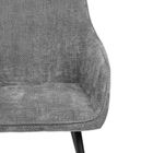 Homla, Satori Faso, krzesło, szare, 58-62-79 cm