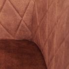 Homla, Satori, krzesło, ceglaste, 58-62-79 cm