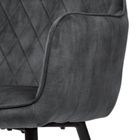 Homla, Satori, krzesło, grafitowe, 58-62-79 cm