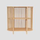 Homla, Sensus, regał, drewniany naturalny, 80-45-80 cm