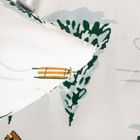 Homla, Skiers, pościel, z mikrofibry w świąteczny wzór, 140-200 cm