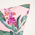 Homla, Solena, poszewka, w kwiatowy wzór, 45-45 cm