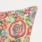 Homla, Tapan, poszewka, żakardowa bogato zdobiona w kwiaty, 45-45 cm