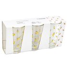 Homla, Token Summer, szklanka w cytryny, 0,3 l, 3 szt.