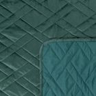 Homla, Tuala, narzuta welwetowa z pikowaniem, zielona, 200-220 cm, 745584