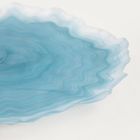 Homla, Turina, taca dekoracyjna, z efektem wody, 27-27-2 cm