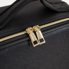 Homla, Voyelle, kosmetyczka, z lustrem i przegrodami, 24,5-18,5-11 cm