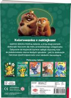 Hopnięci. Kolorowanka z naklejkami