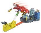 Hot Wheels, Atak T-Rexa, zestaw z autem