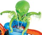 Hot Wheels City, Color Reveal, Megamyjnia - Atak ośmiornicy, zestaw do zabawy z funkcją zmiany koloru