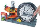 Hot Wheels City, Odjazdowy warsztat opon, zestaw