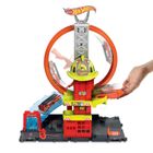 Hot Wheels City, Remiza strażacka - Superpętla, zestaw do zabawy
