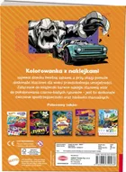Hot Wheels. Kolorowanka z naklejkami