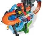 Hot Wheels, Mega Myjnia - Atak krokodyla, zestaw torów