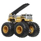 Hot Wheels, Monster Trucks, 5 Alarm + autko Hot Wheels, dwupak, 1:64, JCG37