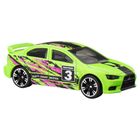 Hot Wheels, Neon Speeders, 2008 Lancer Evolution, pojazd, 1:64, JCB02