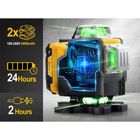 Humberg, laser krzyżowy w walizce, ze statywem, HM-171