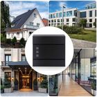 Humberg, skrzynka na listy, antracyt, 37-37-10,5 cm, HM-863