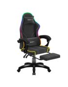 Huzaro, Force, 3.7, fotel gamingowy, RGB, Black