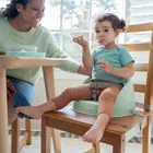 InGenuity, My Spot, krzesełko do karmienia mocowane do krzesła, green, 6m+