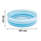 Intex, basen dmuchany, okrągły, mozaika, 33-147 cm