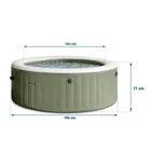 Intex, dmuchane SPA z hydromasażem, 4 osobowe