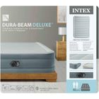 Intex, materac dmuchany z wbudowaną pompką elektryczną, 46-152-203 cm
